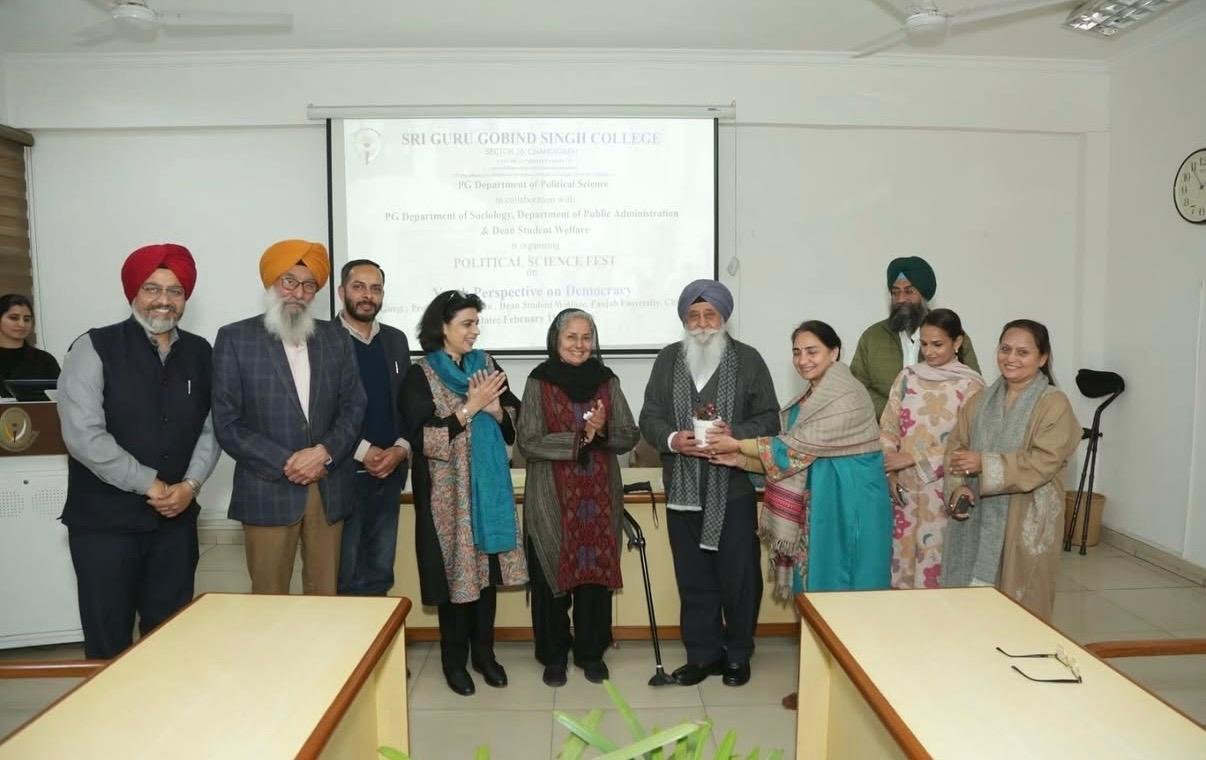The Political Science Fest 2026 — organised in collaboration with the PG Department of Sociology.